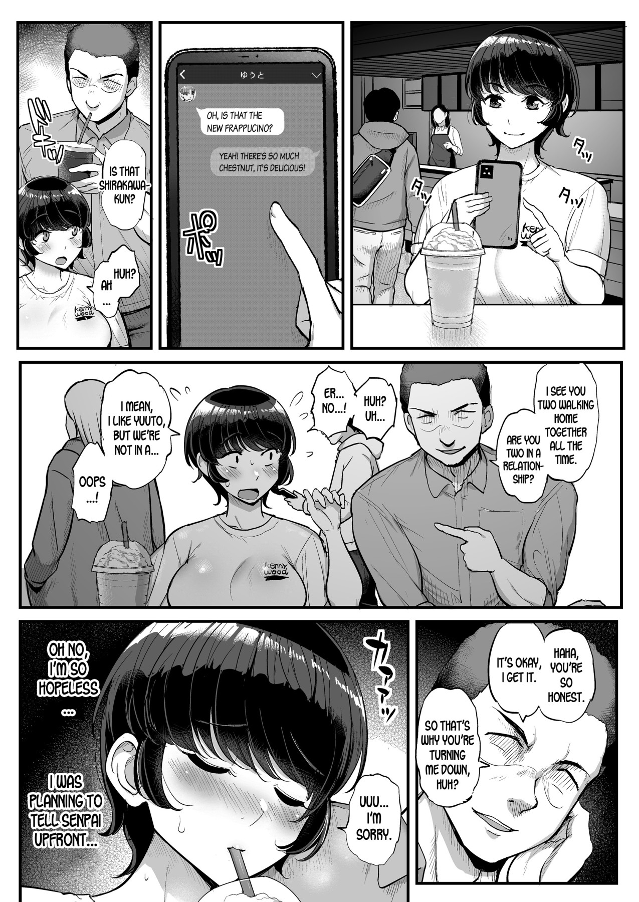 Hentai Manga Comic-My Tomboy Girlfriend Is Being Dyed His Color-Read-12